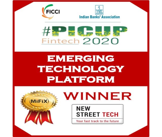 New Street conferred 'Emerging Technology Platform' Award at PICUP Fintech 2020