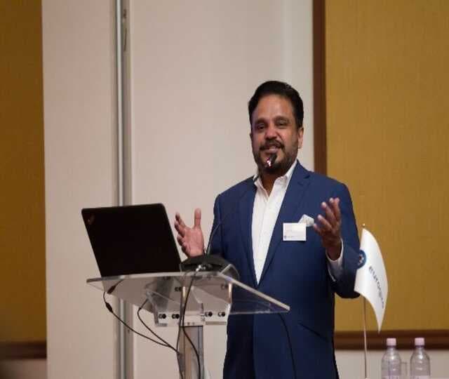New Street CEO presenting at Fintech Week 2019 at Kuala Lumpur